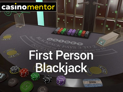 First Person Blackjack (Evolution Gaming) slot 