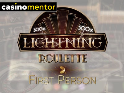 First Person Lightning Roulette slot 