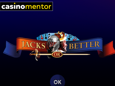 Jacks or Better slot Playtech