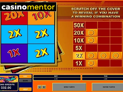 Scratch Card slot Microgaming