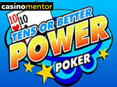 Tens or Better Power Poker slot Microgaming