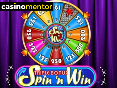 Triple Bonus Spin 'n Win slot Amaya
