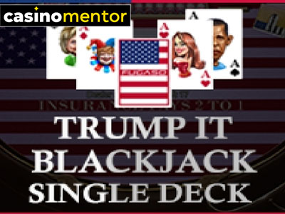 Trump It Blackjack Single Deck slot Fugaso