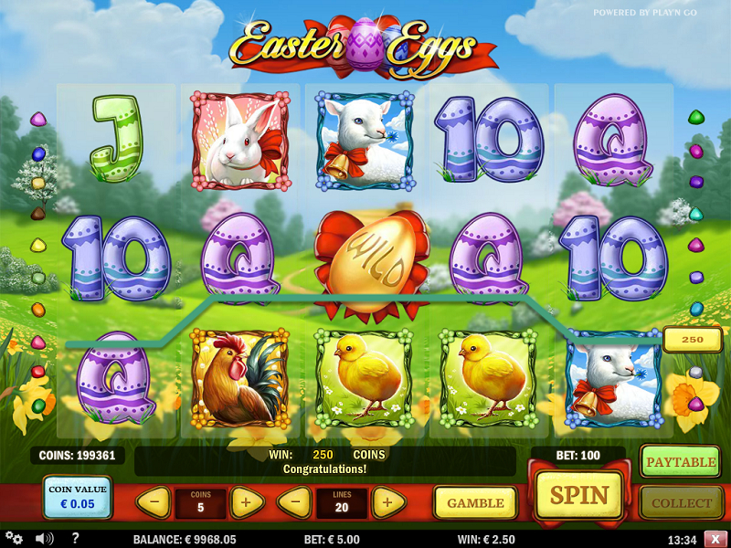 Easter Eggs Slot Gameplay