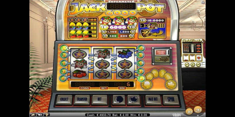 jackpot 6000 slot game play