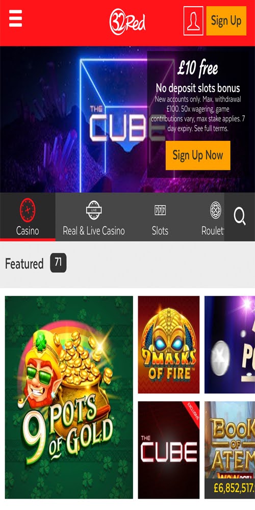 Homepage Mobile