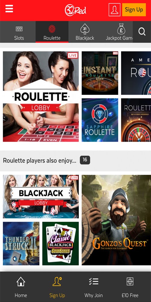 Roulette Mobile
