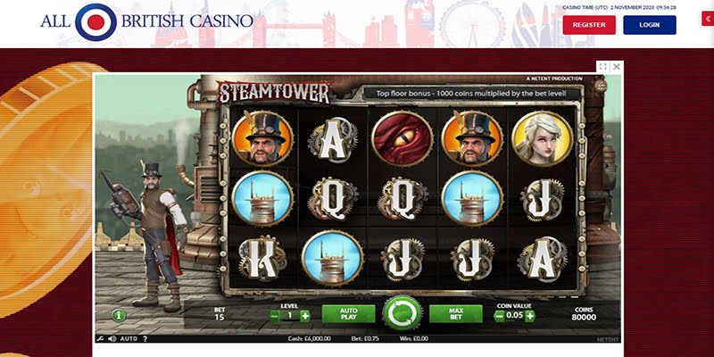 Steam Tower
