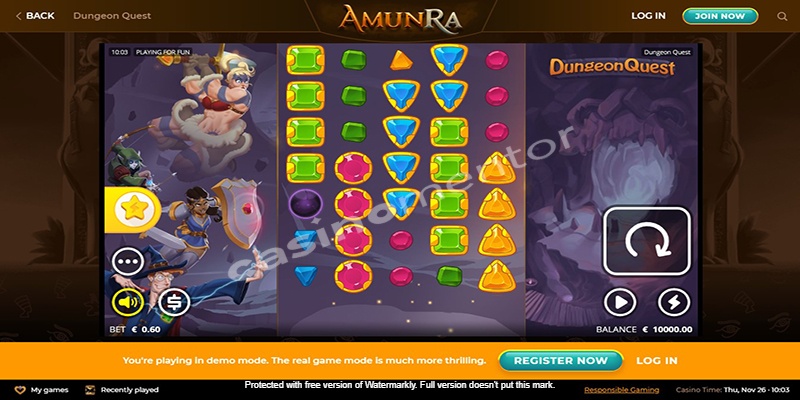 AmunRa Casino Review & Ratings - Games & Welcome Bonus