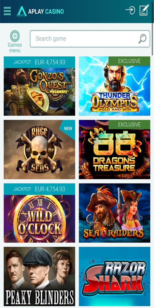 Homepage Mobile
