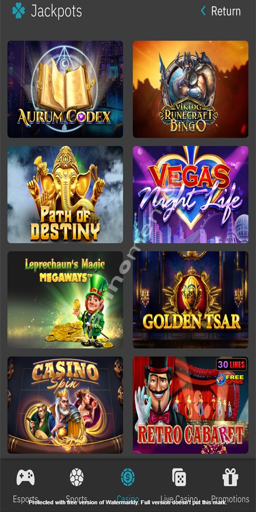 Jackpots Mobile