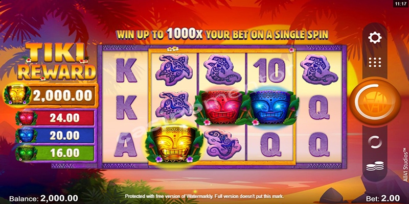 Tiki Reward