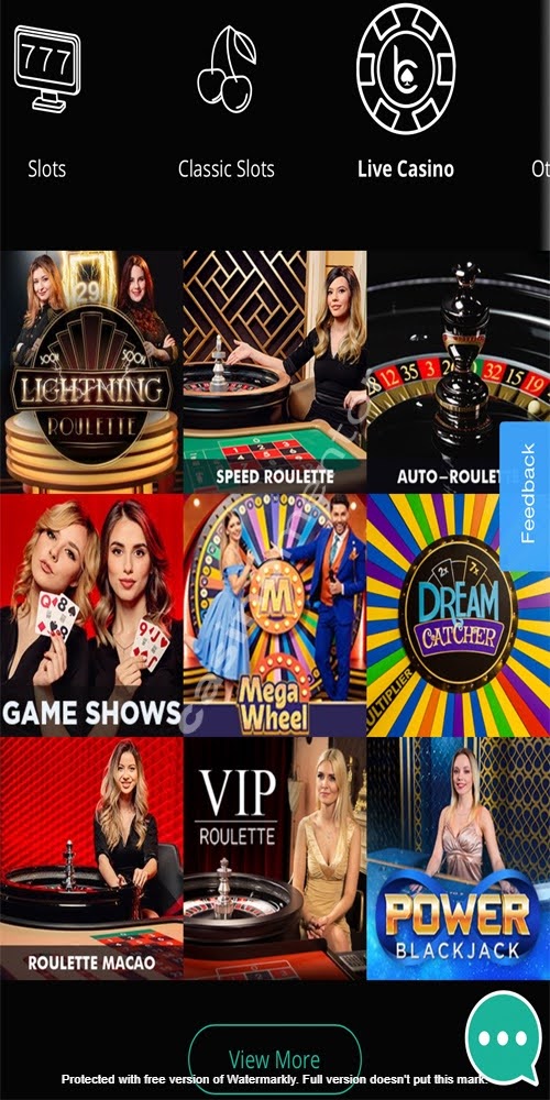Live Casino Mobile