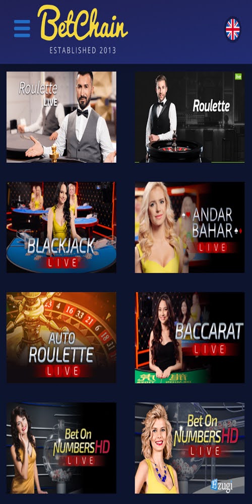 Live Casino Mobile