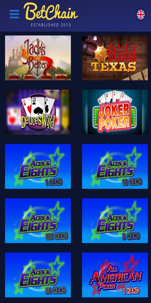 Video Poker Mobile