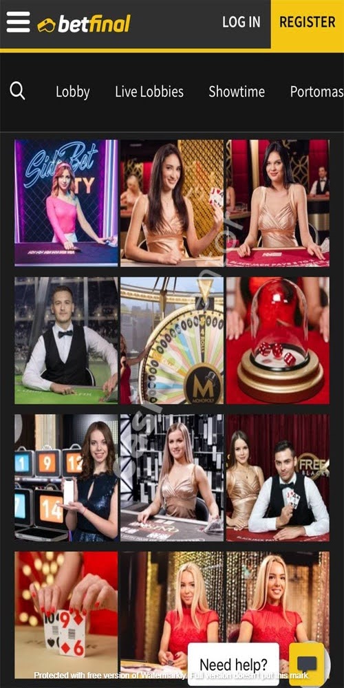 Live Casino Mobile