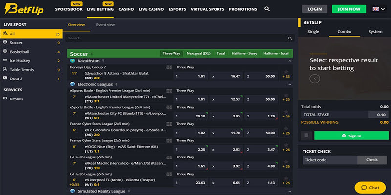 Live Betting