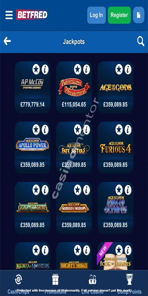 Jackpots Mobile