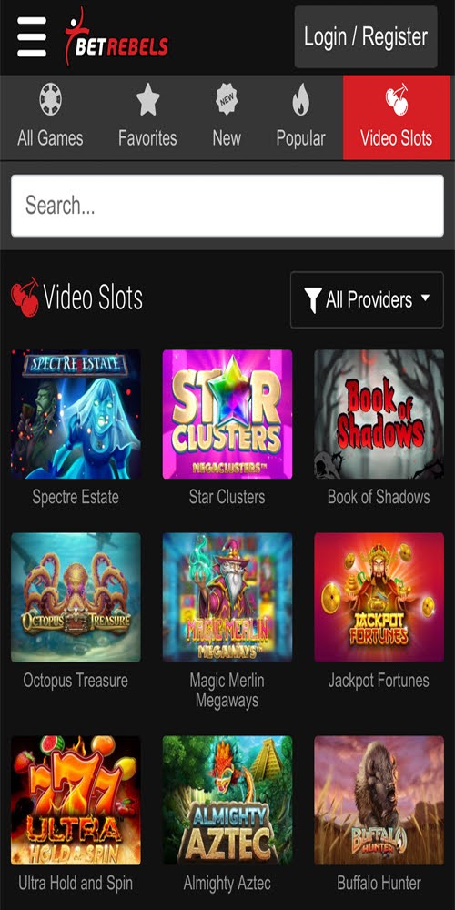 Video Slots Mobile