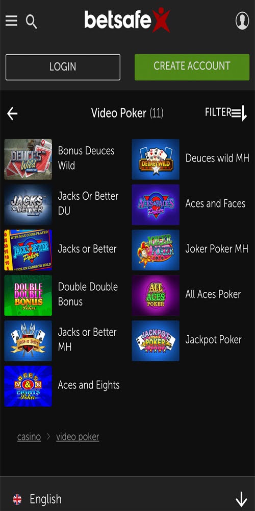 Video Poker Mobile