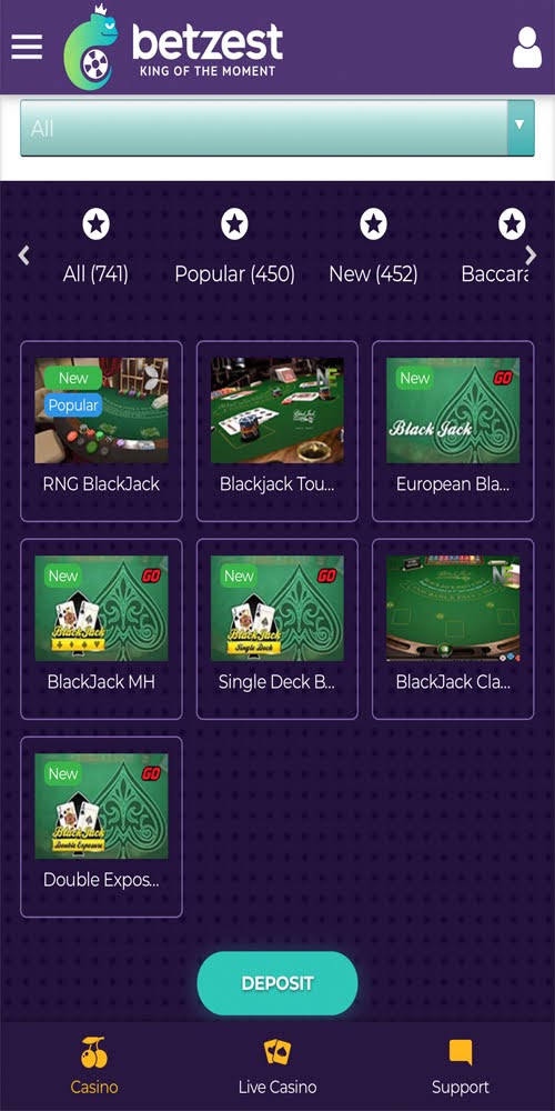 Blackjack Mobile