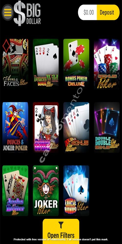 Video Poker Mobile