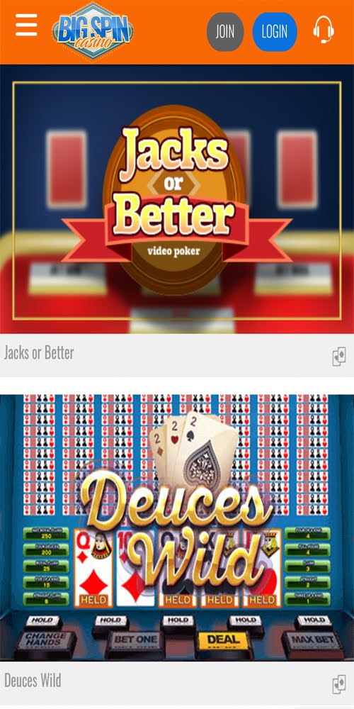 Video Poker Mobile