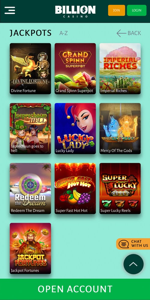 Jackpots Mobile