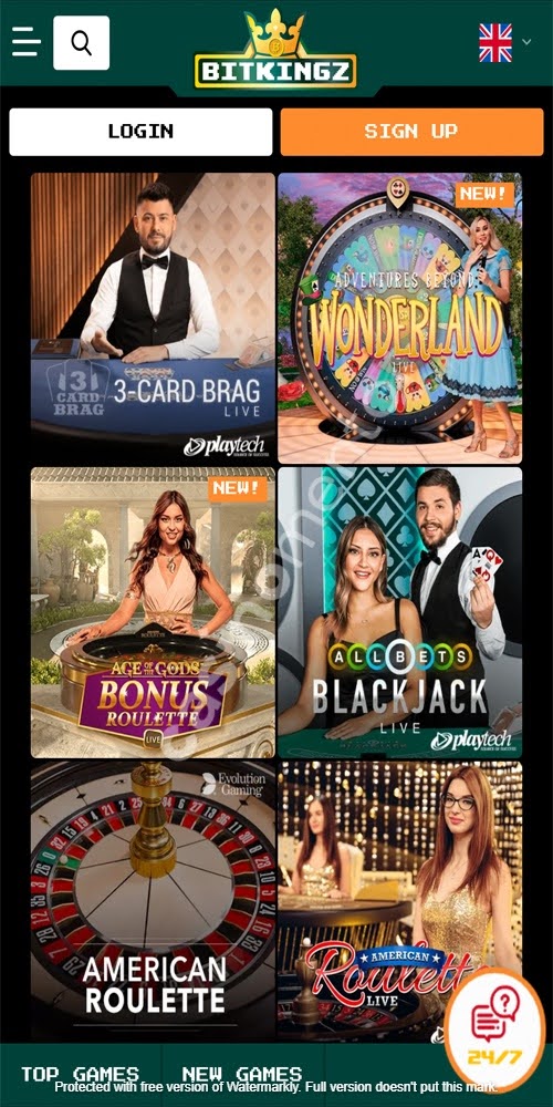 Live Casino Mobile