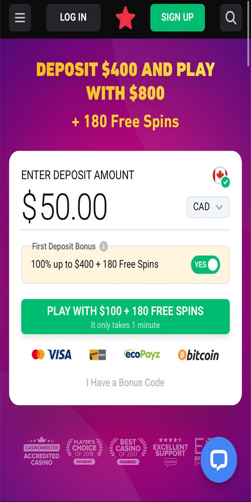 Homepage Mobile