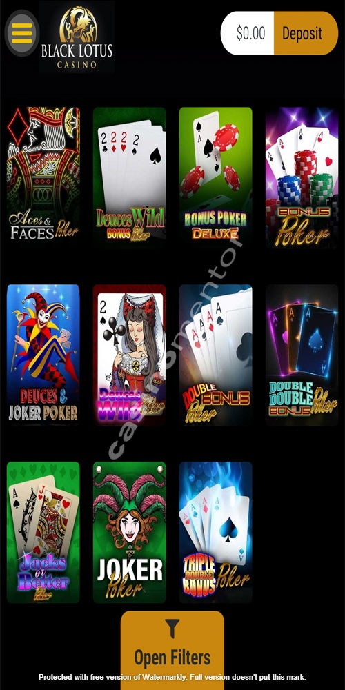 Video Poker Mobile