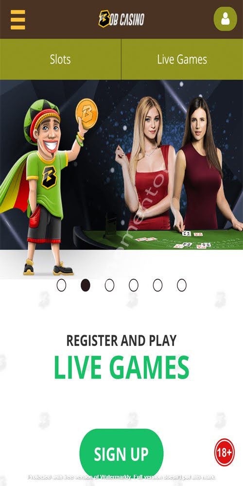 Homepage Mobile