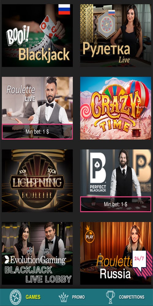 Live Casino Mobile