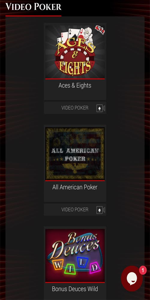 Video Poker Mobile