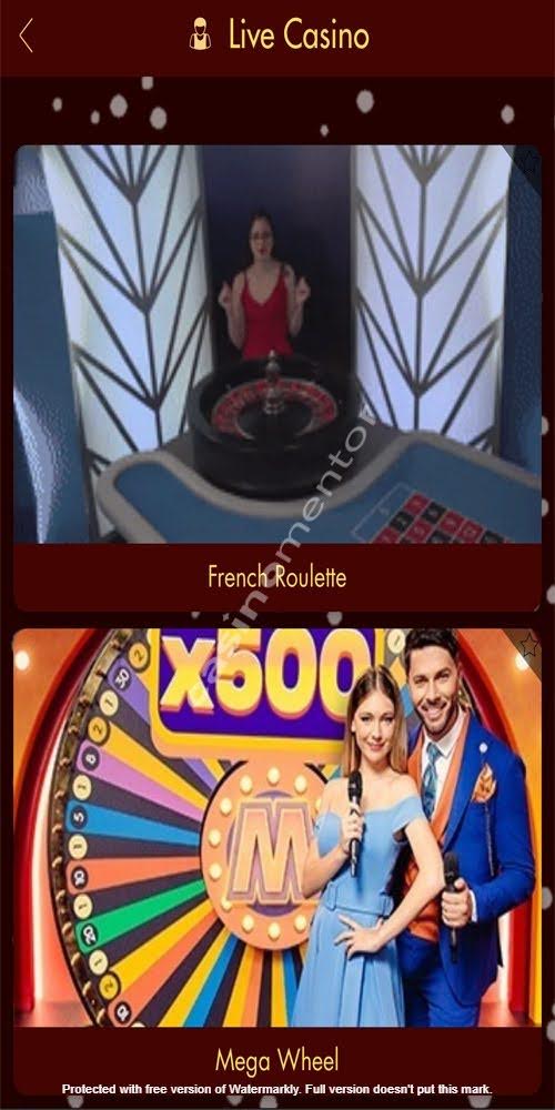 Live Casino Mobile