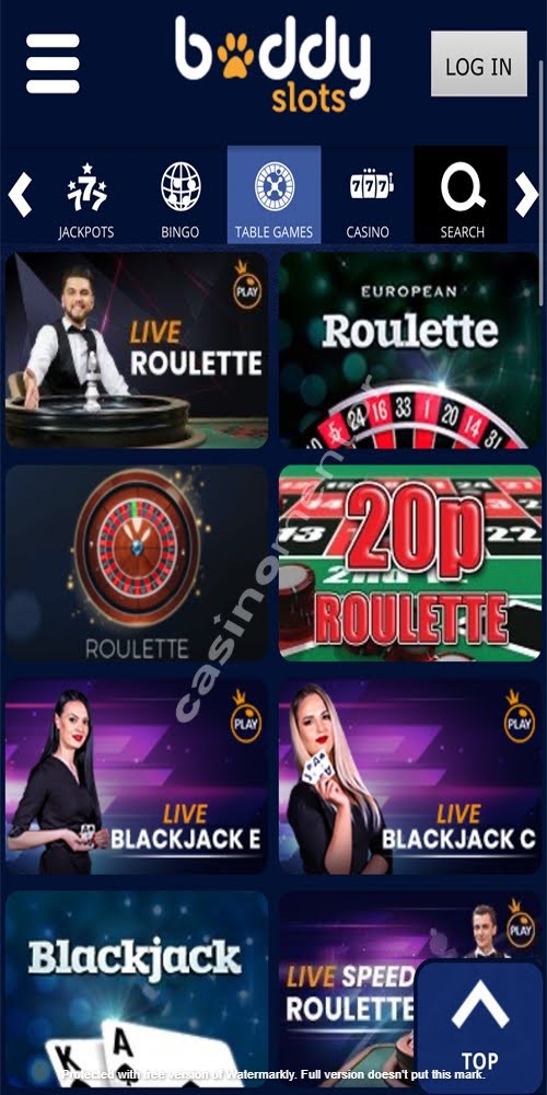 Table Games Mobile