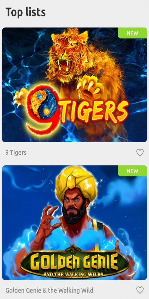 Toplists Mobile