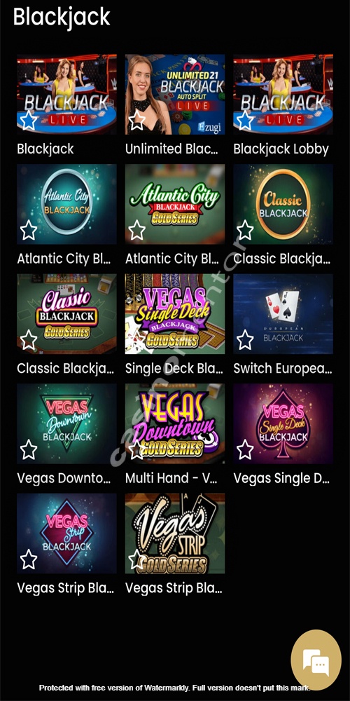 Blackjack Mobile