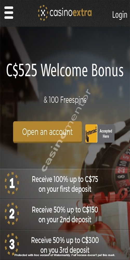 Homepage Mobile