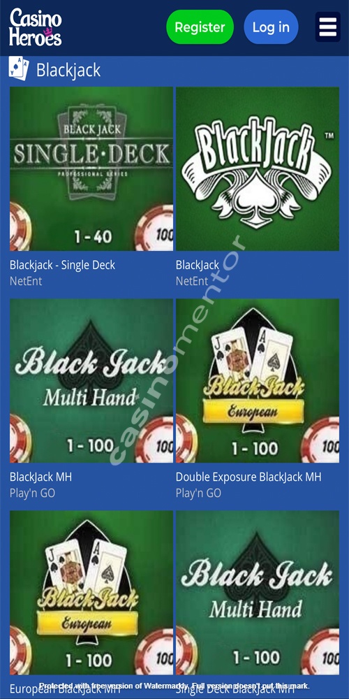 Blackjack Mobile