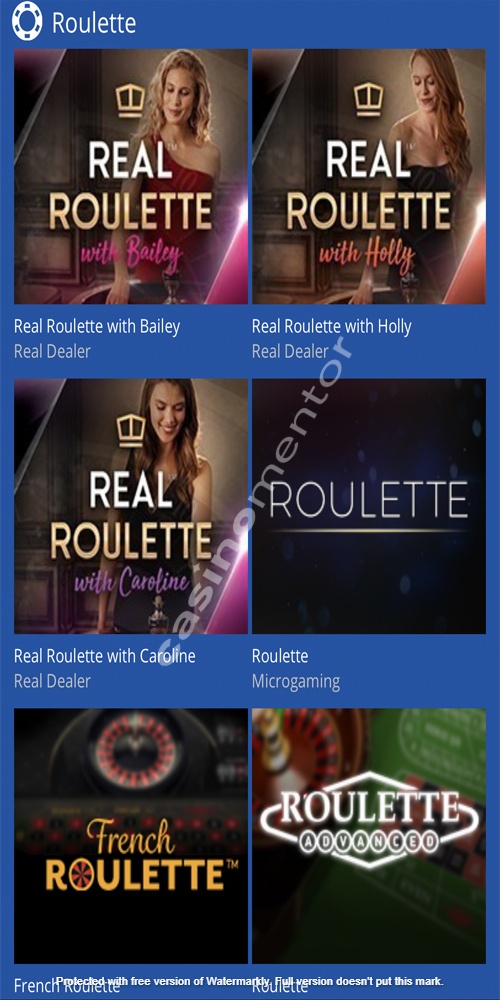 Roulette Mobile