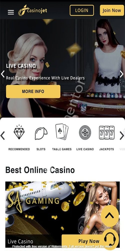 Homepage Mobile