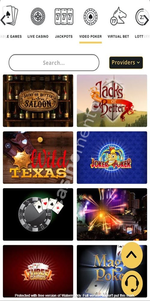 Video Poker Mobile