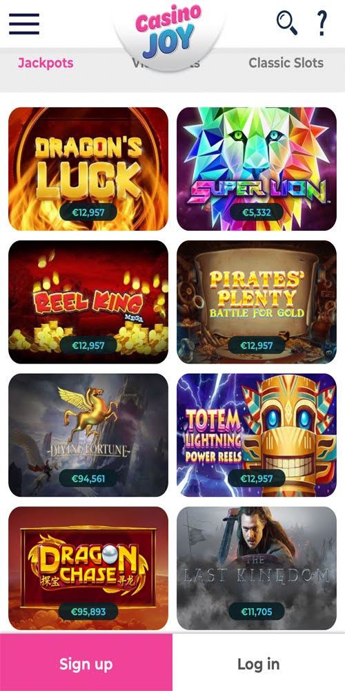 Jackpots Mobile
