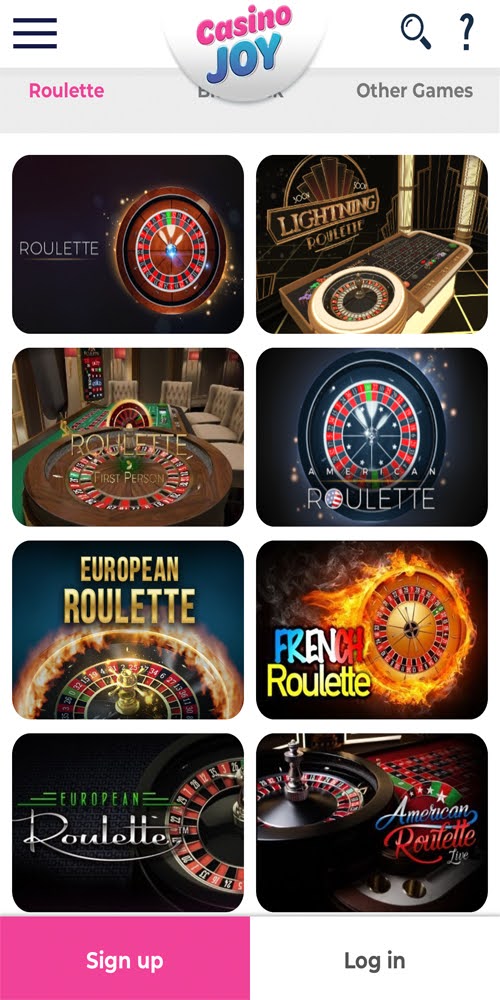 Roulette Mobile