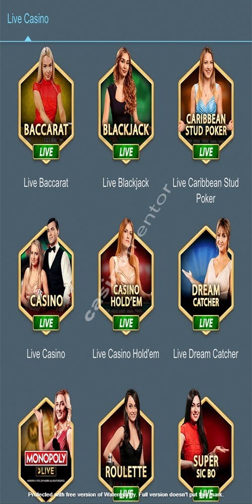 Live Casino Mobile