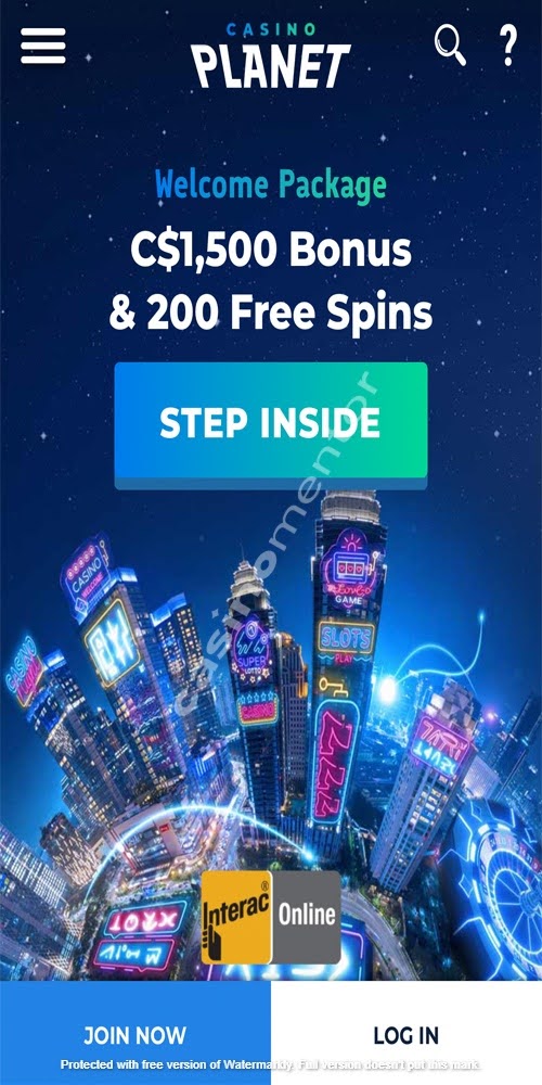 Homepage Mobile