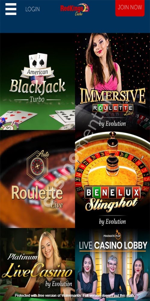 Live Casino Mobile