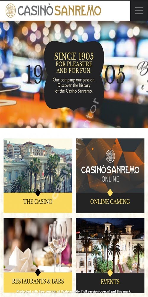 Homepage Mobile