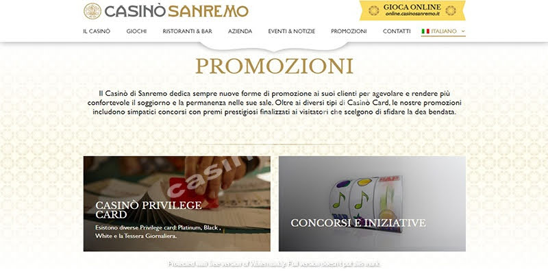 Promozioni